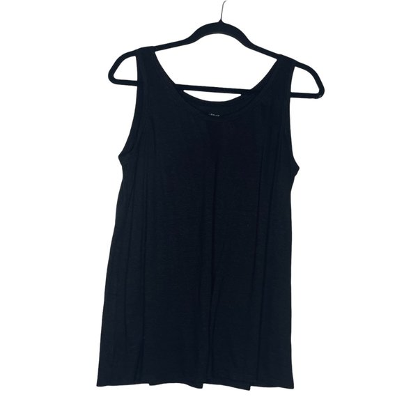 Eileen Fisher Black Tank Top - Picture 1 of 6